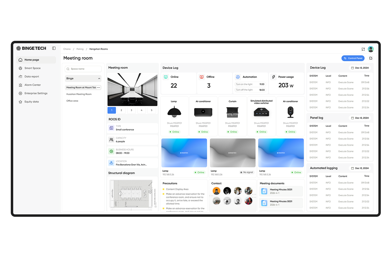 Automation Central Control Platform